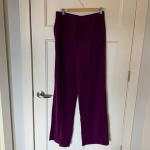 Zara wide leg pleated trouser